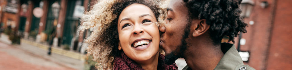 Joyful Black Couple -Singing the Power Couple Song