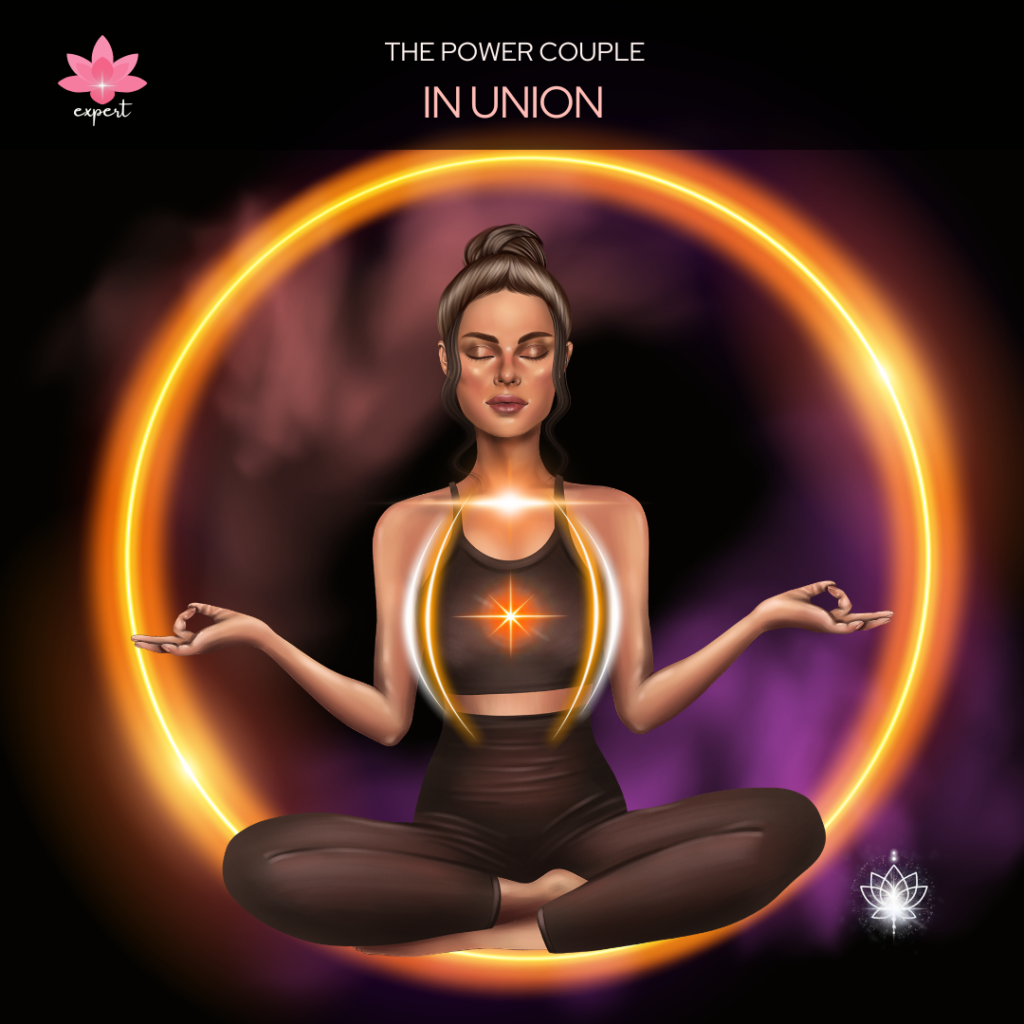 Power Couple Union - Radiating Love and Energy Through Chakras